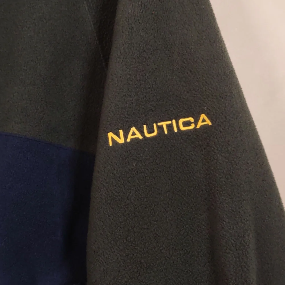 Vintage Nautica Reversible Fleece Jacket Large 90s Y2K - Picture 4 of 12